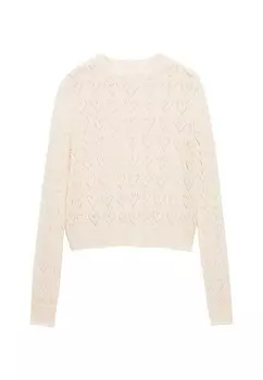 Джемпер LARS Mango, кремовый