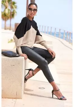 Джемпер LASCANA, черный