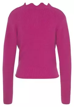 Джемпер LASCANA, фиолетовый