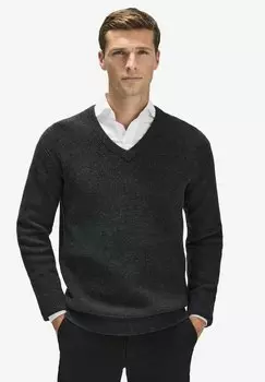 Джемпер LEIRIA V-NECK John Henric, темно-серый
