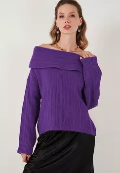 Джемпер LELA, фиолетовый