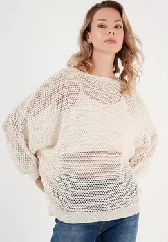 Джемпер LELA, кремовый