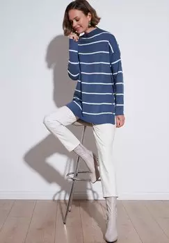 Джемпер LELA, сине-серый