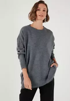 Джемпер LELA, темно-серый