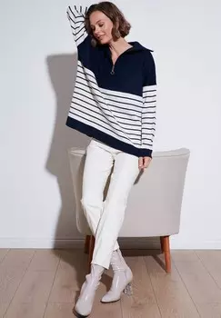 Джемпер LELA, темно-синий