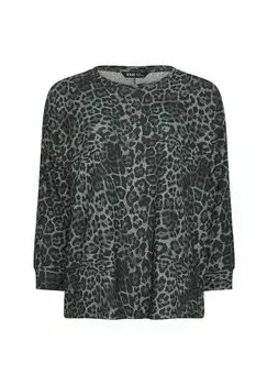 Джемпер LEOPARD Yours Clothing, серый