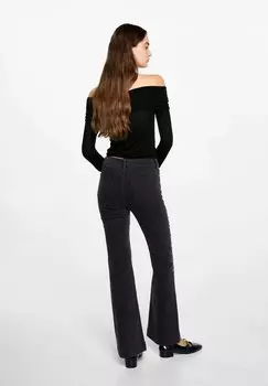 Джемпер LIGHT Mango Kids, черный