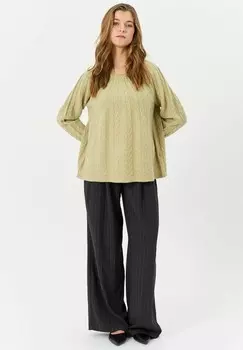 Джемпер LiKaya Lind, светло-зеленый