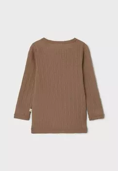 Джемпер Lil' Atelier, коричневый