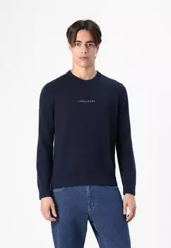 Джемпер LINEAR SMALL CHEST SWEATER Tommy Jeans, темно-синий