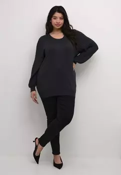 Джемпер LINI Kaffe Curve, черный