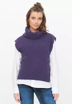 Джемпер Living Crafts без рукавов, фиолетовый