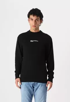 Джемпер LOGO Karl Lagerfeld Jeans, черный