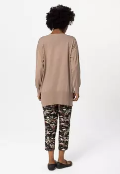 Джемпер LOLY anou anou, серо-коричневый