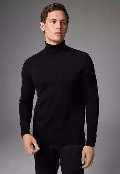 Джемпер LONG SLEEVE ROLL NECK REGULAR FIT Next, черный