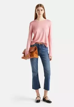 Джемпер LONG SLEEVE United Colors of Benetton, розовый