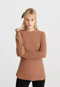 Джемпер LONG SLEEVES BASIC Rue les crateurs, коричневый