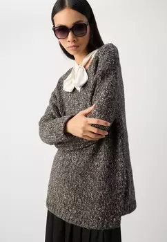 Джемпер LONGSLEEVE BOATNECK Marc O'Polo, темно-серый