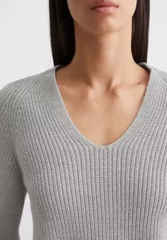 Джемпер LONGSLEEVE V NECK Marc O'Polo, серый