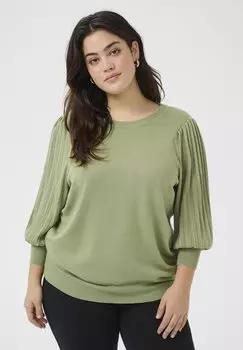 Джемпер LONI Kaffe Curve, зеленый