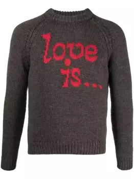 Джемпер Love Is. DSQUARED2, коричневый