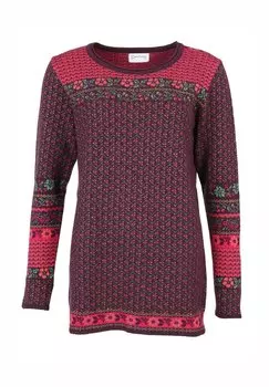 Джемпер LUPINA Deerberg, бордовый