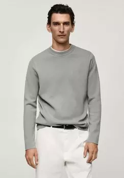Джемпер LUXUS Mango, серый