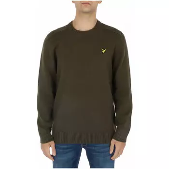 Джемпер Lyle & Scott хлопковый, зеленый