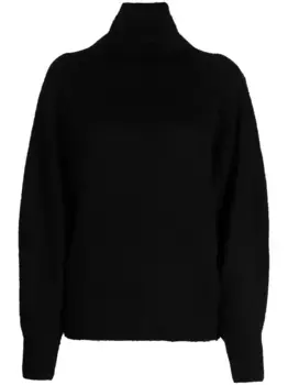 Джемпер Lyrical из смесовой шерсти ZIMMERMANN, черный