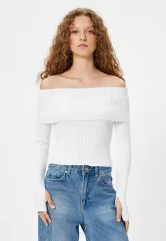 Джемпер MADONNA NECK Koton, белый