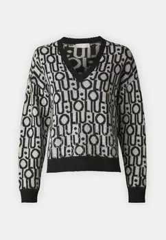 Джемпер MAGLIA CHIUSA LIU JO, черный
