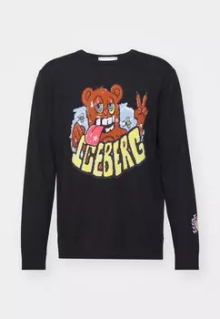 Джемпер MAGLIA GIROCOLLO Iceberg, черный