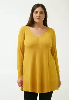 Джемпер Maison Form'elle, горчично-желтый