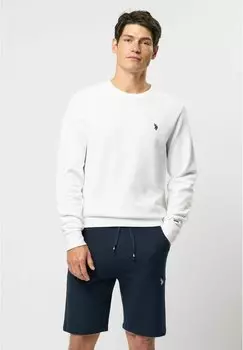 Джемпер MALO U.S. Polo Assn., белый
