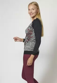 Джемпер MANGA LARGA Koroshi, серый