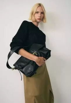 Джемпер Mango, черный