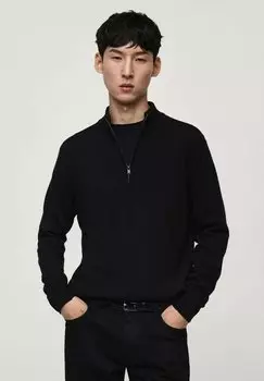 Джемпер Mango, черный