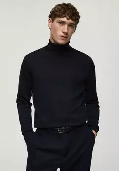 Джемпер Mango, темно-синий