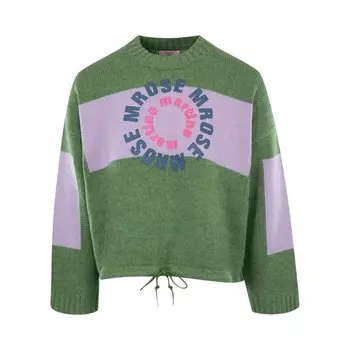 Джемпер Martine Rose Intarsia Print Jumper, зеленый