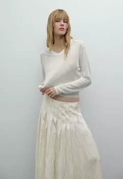 Джемпер Massimo Dutti, белый