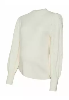Джемпер MATERNITY Vero Moda, белый