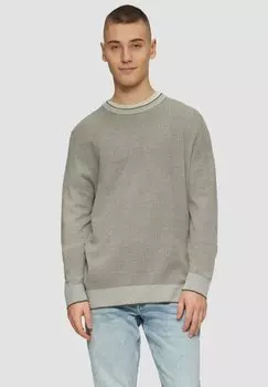 Джемпер MELANGE-OPTIK QS, цвет Olivgrn