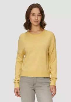 Джемпер MELANGE-OPTIK QS, желтый