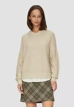 Джемпер MET OTTOMAN-STRUCTUUR s.Oliver, цвет Mottled Beige