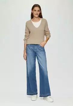 Джемпер MET V-HALS VAN EEN MIX s.Oliver, цвет Mottled Beige