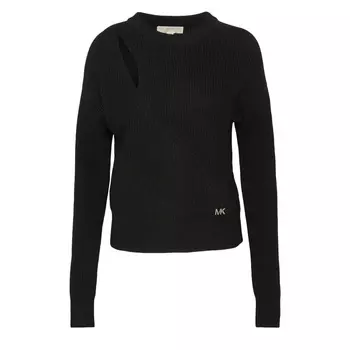 Джемпер Michael Kors Key Hole Cutout, черный