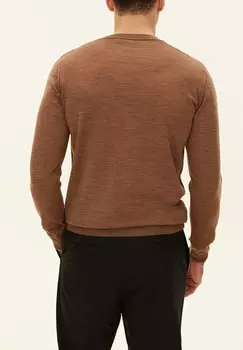 Джемпер MIGUEL ROUNDNECK Oscar Jacobson, коричневый