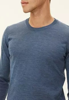 Джемпер MIGUEL ROUNDNECK Oscar Jacobson, синий деним