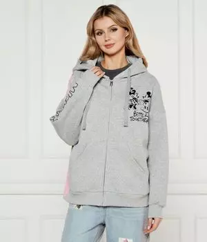 Джемпер Микки Маус Desigual x Disney Regular fit Desigual, серый