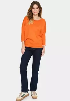Джемпер MILA R-NECK Saint Tropez, оранжевый